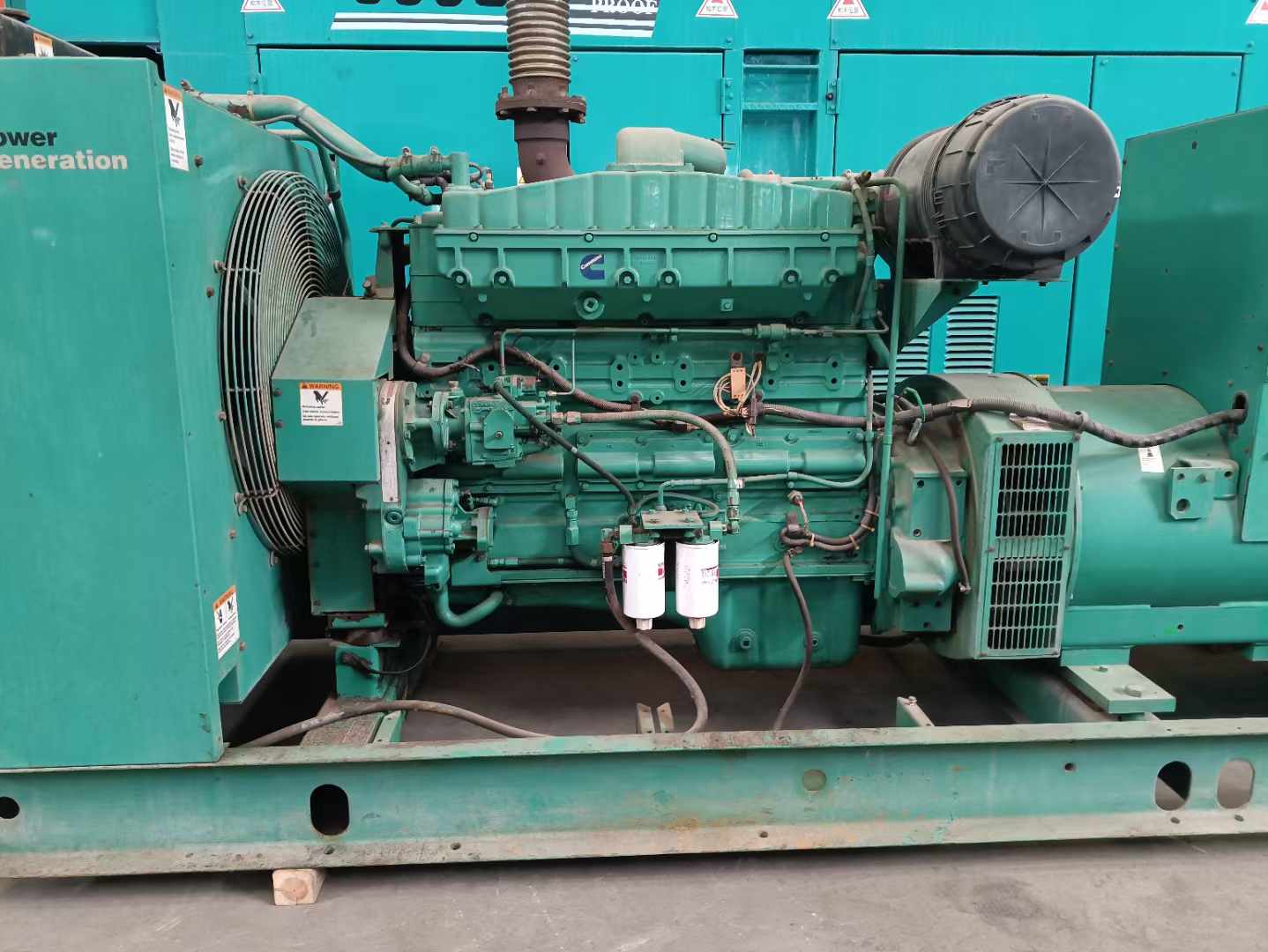 新乡过载会对 600kW 柴油发电机组造成哪些损害?